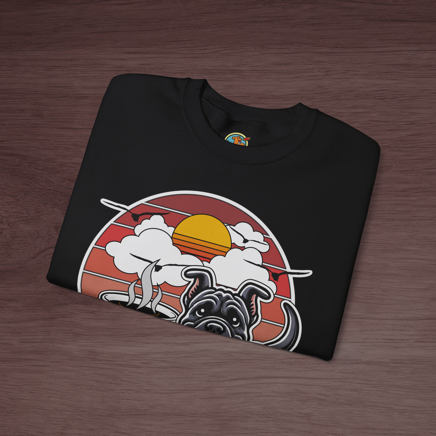 Easily Distracted by Dogs & Coffee - Kane Corso - Gildan 18000 Unisex Sweatshirt